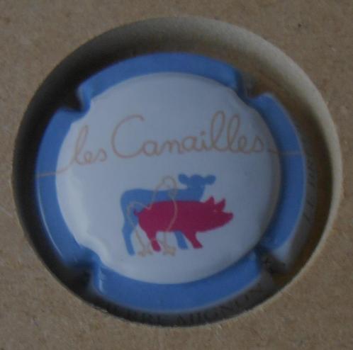 champagne capsule - Pierre Mignon - Les Canailles, Verzamelen, Complete verzamelingen en Collecties, Ophalen of Verzenden