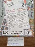 davo LX  /bladen jaar 2004 Belgie/Belgique-Sp briefkaarten, Timbres & Monnaies, Autres types, Enlèvement ou Envoi