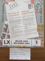davo LX  /bladen jaar 2004 Belgie/Belgique-Sp briefkaarten, Postzegels en Munten, Postzegels | Toebehoren, Verzenden, Overige typen