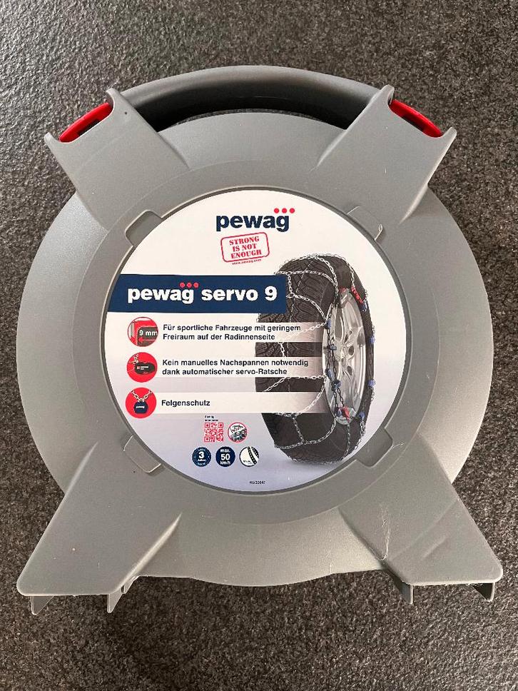 Sneeuwkettingen - Pewag Servo 9 - Automatic System, Auto diversen, Sneeuwkettingen, Nieuw, Ophalen