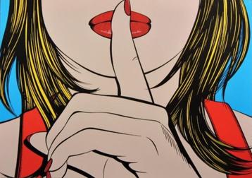 Zut ! Art mural dans le style Pop Art 