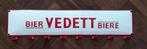 VEDETT emaille plaat (Moortgat/Duvel), Verzamelen, Biermerken, Ophalen of Verzenden, Duvel