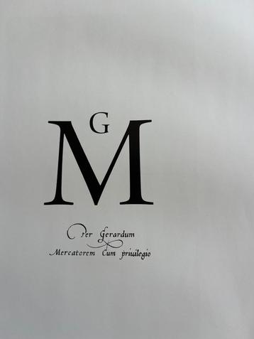 Gerardid Mercatoris Atlas sif cosmographicae, etc., Enlèvement ou Envoi, Comme neuf, Autres sujets/thèmes, Gerard mercator