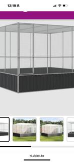 BUITEN VOLIERE NIEUW 3mX3m, Ophalen, Zo goed als nieuw