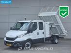 Iveco Daily 35C14 Automaat Kipper met Kist Dubbel Cabine 3.5, Auto's, Bestelwagens en Lichte vracht, Te koop, 3500 kg, Iveco, Gebruikt