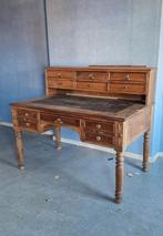 Oud houten bureau, Antiek en Kunst, Ophalen