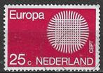 Nederland 1970 - Yvert 914 - Europa - 25 c. (ST), Postzegels en Munten, Postzegels | Nederland, Verzenden, Gestempeld