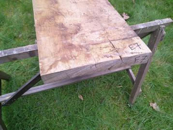 Massief eiken balken. Dikte 5-6cm B 16-35cm L 310-420cm beschikbaar voor biedingen