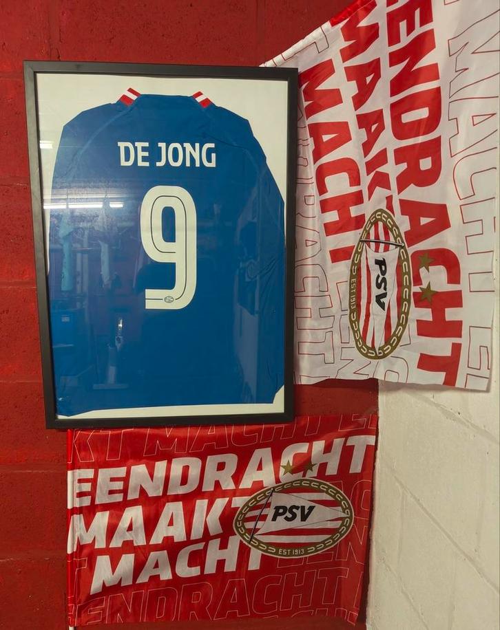 Luuk De Jong / Match Worn / Sevilla - PSV, Verzamelen, Sportartikelen en Voetbal, Zo goed als nieuw, Shirt, Ophalen