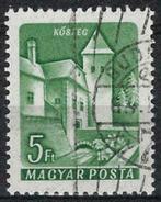 Hongarije 1960-1961 - Yvert 1343 - Kastelen (ST), Timbres & Monnaies, Timbres | Europe | Hongrie, Affranchi, Envoi