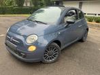 Fiat 500c*cabrio**airco**parkeersensor*, Auto's, Fiat, Euro 5, Cabriolet, Blauw, Handgeschakeld