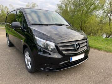 Mercedes Vito 116 cdi -> Lichte Vracht (3 zit) -> 30.000 km, Autos, Cuir, Achat, Euro 6, Noir