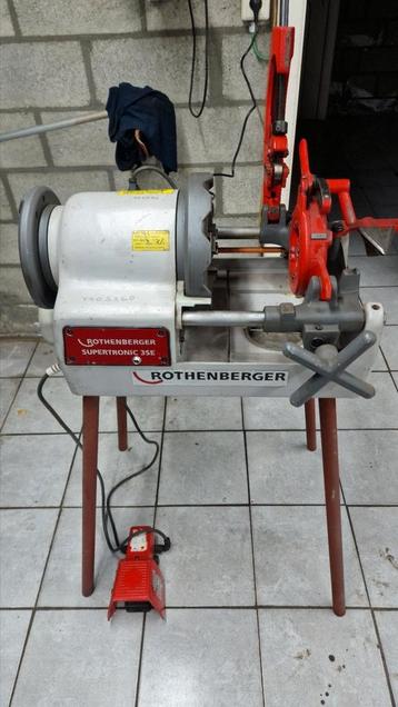 Draadsnijmachine Rothenberger supertronic 3se beschikbaar voor biedingen