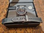 Glycine Airman SST-12, Handtassen en Accessoires, Horloges | Heren, Staal, Staal, Polshorloge, Zo goed als nieuw