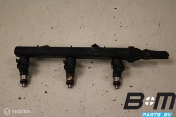 Brandstofrail met injectoren VW Up! 3drs 1.0 MPI 04C133313H beschikbaar voor biedingen