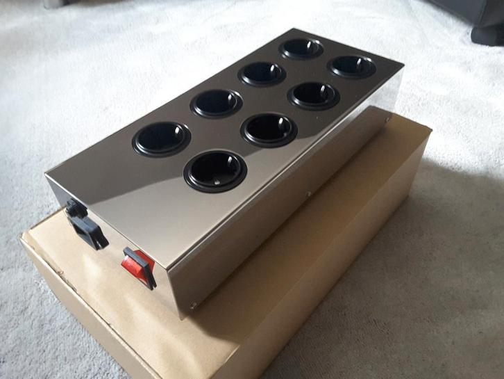 Kwalitykabels audiofiele stekkerdoos en stroomkabels, Audio, Tv en Foto, Versterkers en Ontvangers, Nieuw, Ophalen of Verzenden