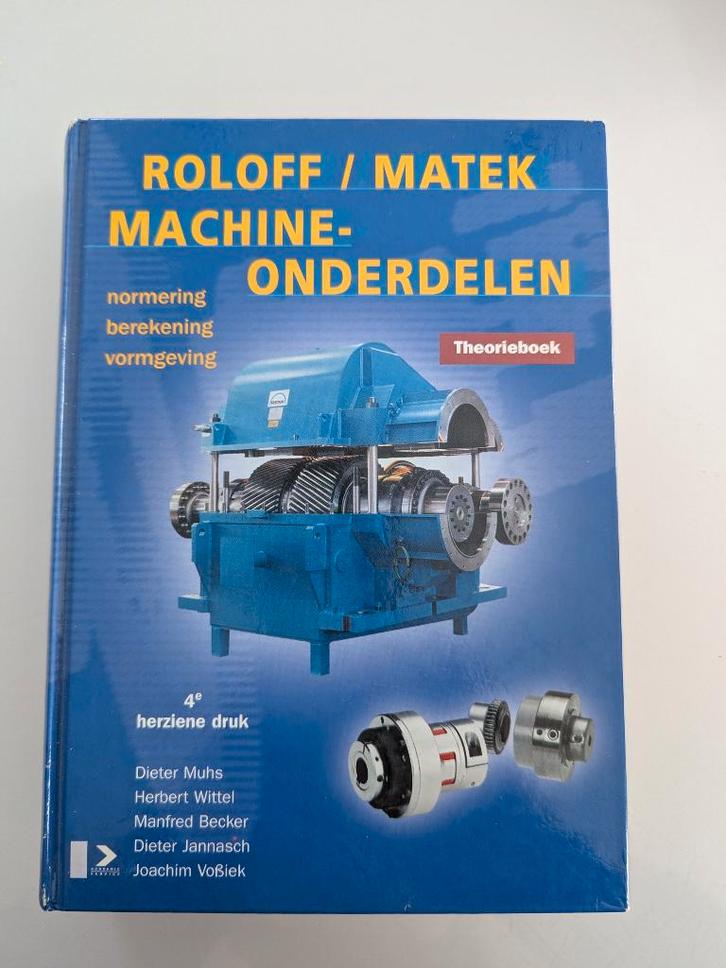 Roloff/Matek machine-onderdelen, Livres, Livres scolaires, Comme neuf, Autres matières, Autres niveaux, Enlèvement ou Envoi