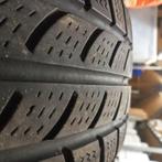 winterbanden continental op velg 205/65R16, 16 inch, Banden en Velgen, Bestelwagen, Gebruikt