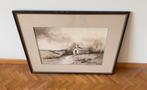 Aquarel van Pierre Chariot 1989 gesigneerd - Kapel, Ophalen