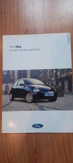 Brochure Ford ka + prijslijst, Comme neuf, Enlèvement ou Envoi, Ford