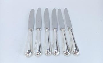 zilver bestek CHRISTOFLE Spatours 6 messen 24 cm beschikbaar voor biedingen