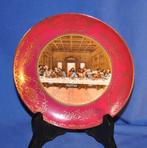 assiette murale en porcelaine la dernière cène, Antiquités & Art, Enlèvement ou Envoi