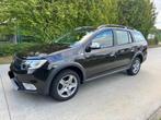 Dacia Logan MCV*0.9*129000km*Airco*GPS*Cruise Control, Auto's, Dacia, Voorwielaandrijving, Euro 6, Zwart, Leder
