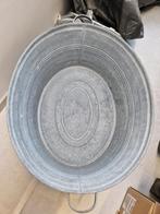 Ovalen kuip in zink, Ophalen, Zo goed als nieuw