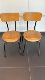 2 vintage stoelen voor kleuters - 5 euro per stuk, Ophalen, Gebruikt, Stoel(en)