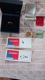 Gouden ring met merkteken binnen. gewicht 3,5 g trouwring, Gebruikt, Heer, Ophalen of Verzenden, Goud