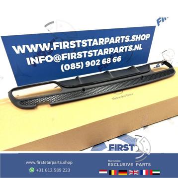 W205 C63 AMG ACHTERBUMPER DIFFUSER voor Mercedes C Klasse 20 beschikbaar voor biedingen