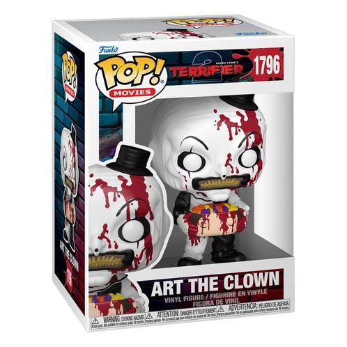 Terrifier 2 POP! Movies Vinyl Figure Art the Clown w/ Candy, Verzamelen, Poppetjes en Figuurtjes, Nieuw, Ophalen of Verzenden