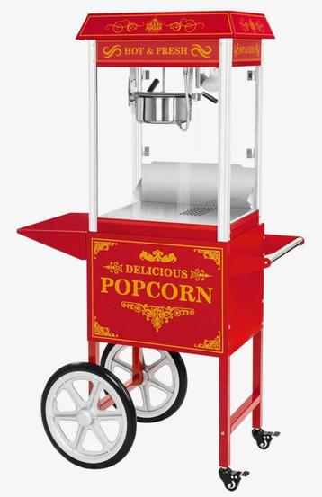 Popcornmachine op onderstel – Royal Catering | Retro design beschikbaar voor biedingen