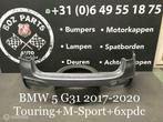 BMW 5 SERIE G31 TOURING M-SPORT ACHTERBUMPER 2017-2021, Gebruikt, Ophalen of Verzenden, Bumper, Achter