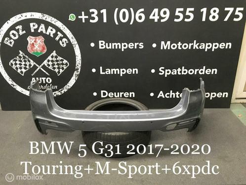 BMW 5 SERIE G31 TOURING M-SPORT ACHTERBUMPER 2017-2021, Auto-onderdelen, Carrosserie, Bumper, Achter, Gebruikt, Ophalen of Verzenden