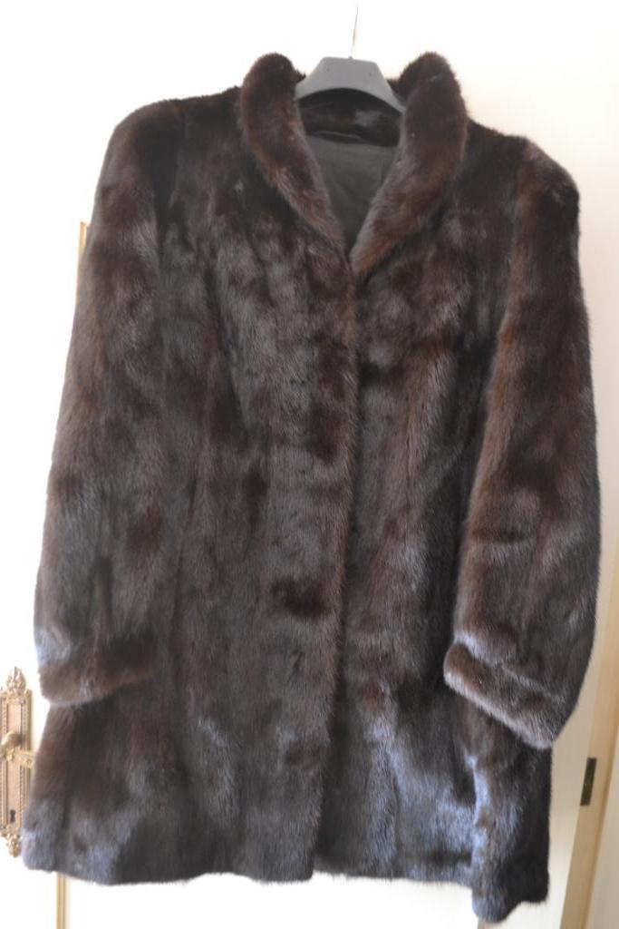 Magnifique manteau de fourrure Vergeylen Aalst, Vêtements | Femmes, Vestes | Hiver, Comme neuf, Taille 38/40 (M), Brun, Enlèvement