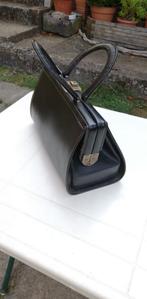 Grande sacoche vintage noire, Ophalen of Verzenden, Gebruikt, Zwart