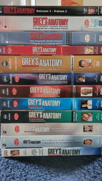 Grey's Anatomy 1 tot 11 beschikbaar voor biedingen