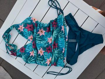 Dames tankini gebloemd maat L beschikbaar voor biedingen