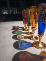 6 magnifiques verres vénitiens tre fuochi, Enlèvement ou Envoi