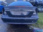 MERCEDES E-KLASSE W211 sedan zwart achterbumper bumper 2002-, Auto-onderdelen, Gebruikt, Achter, Mercedes-Benz, Bumper