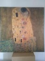 toile tableau gustav klimt ikea 90x90, Ophalen, Gebruikt