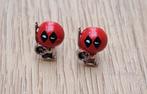 Boucles d'oreilles Spiderman, Bijoux, Sacs & Beauté, Boucles d'oreilles, Enlèvement ou Envoi, Neuf, Rouge, Puces ou Clous