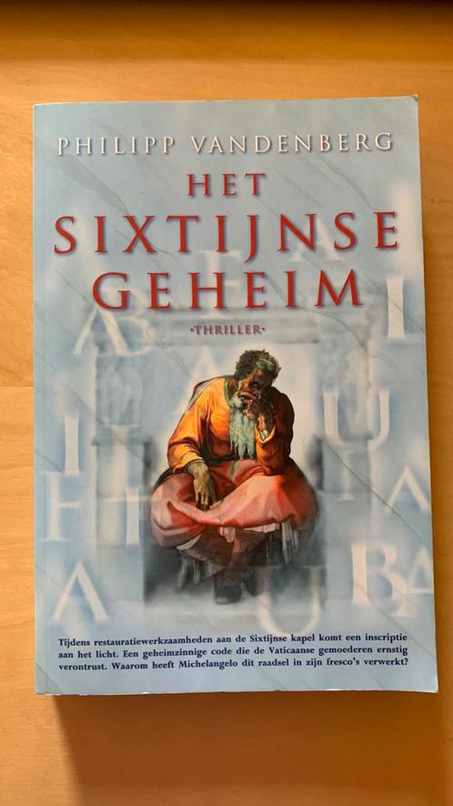 P. Vandenberg - Le Secret Sixtine, Livres, Thrillers, Comme neuf, Enlèvement ou Envoi