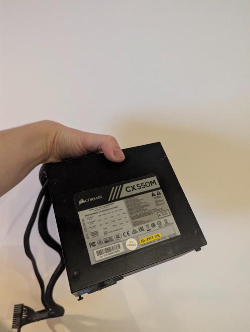 Corsair Builder CX550M, Computers en Software, Interne voedingen, Zo goed als nieuw, Ophalen of Verzenden