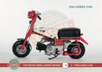 Honda monkey 1961 Z100 poster A1 Ltd ( cz100 z50m z50 -, Vélos & Vélomoteurs, Enlèvement ou Envoi, Neuf