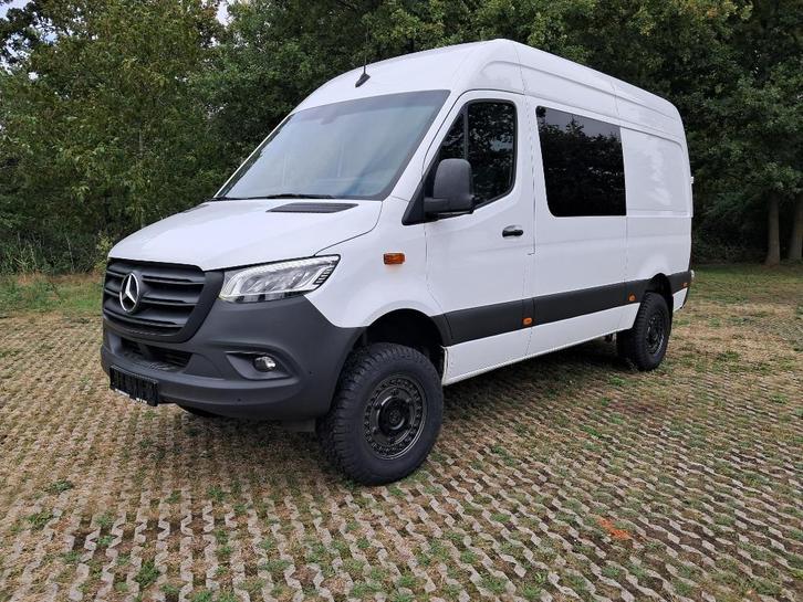 Mercedes sprinter 4x4 (53450+btw), Caravans en Kamperen, Mobilhomes, Bedrijf, tot en met 4, Buscamper of Camperbus, Mercedes-Benz