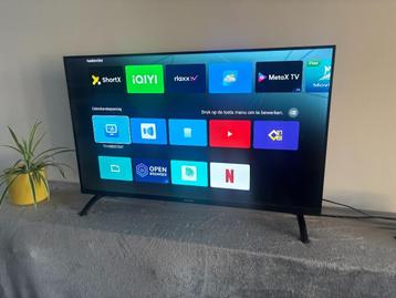 Smart tv 43 inch met Wifi you tube perfecte staat beschikbaar voor biedingen