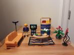 PLaymobil mooie grote woonkamer, Ophalen of Verzenden, Zo goed als nieuw, Complete set