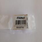 Niko 100-65702 - Afwerkingsset coax en netwerk RJ45, cream, Ophalen of Verzenden, Nieuw